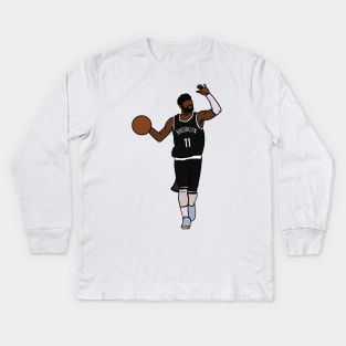 Kyrie Irving Brooklyn Nets Kids Long Sleeve T-Shirt
